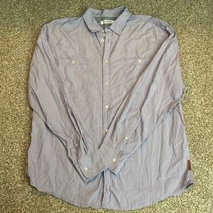 Ben Sherman Men’s Striped Long Sleeve Button Down Shirt